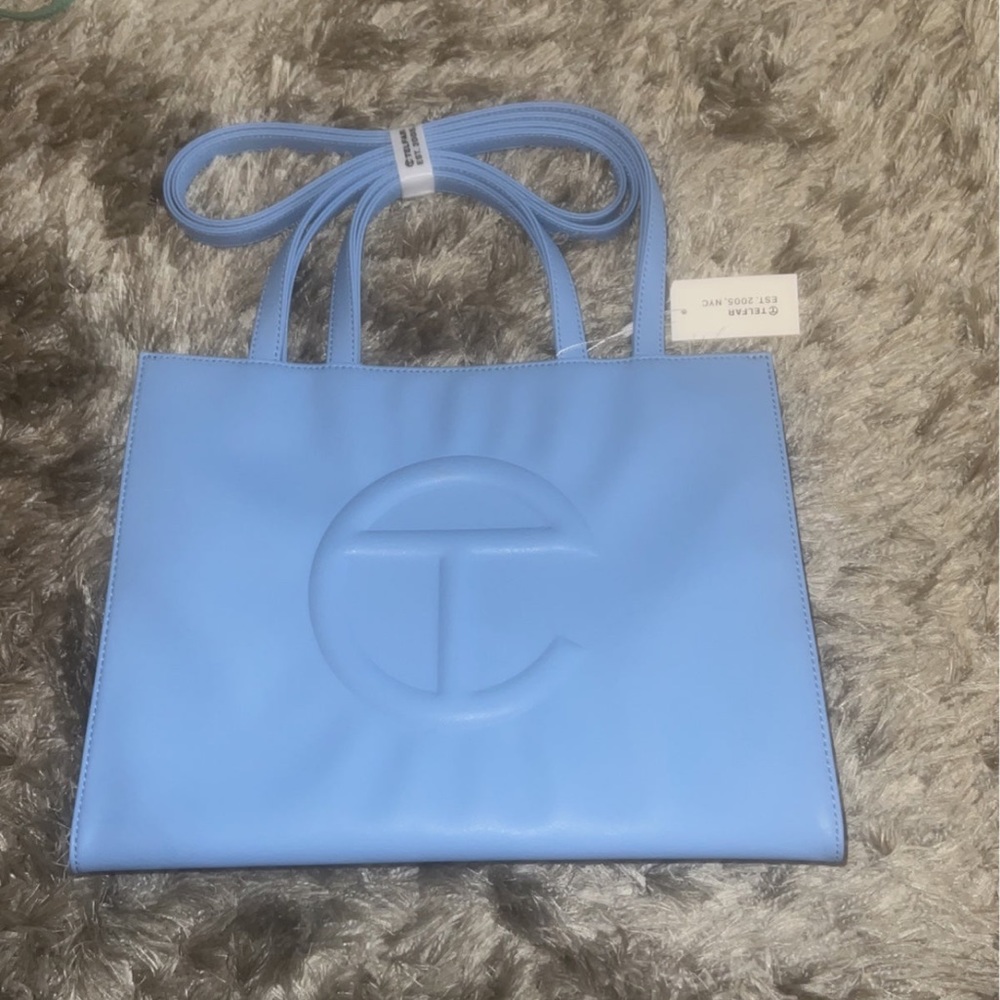 Telfar Medium Cerulean